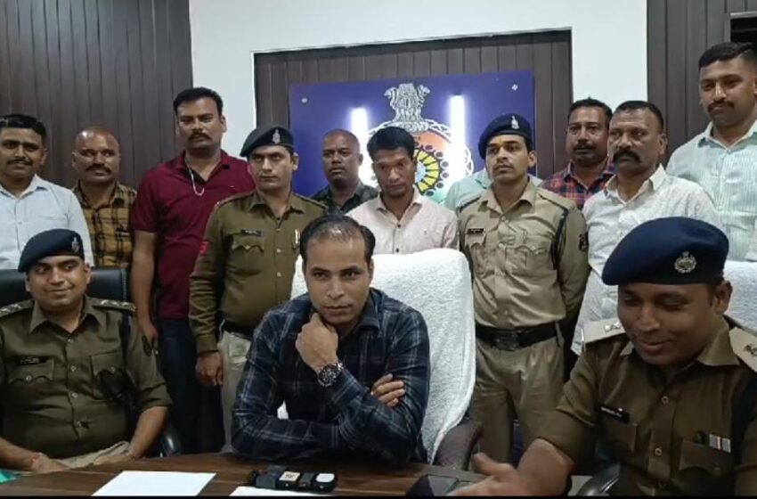  दुर्ग पुलिस ने 8 घंटे में ही पकड़ लिया शेख शाहरुख के हत्यारे को