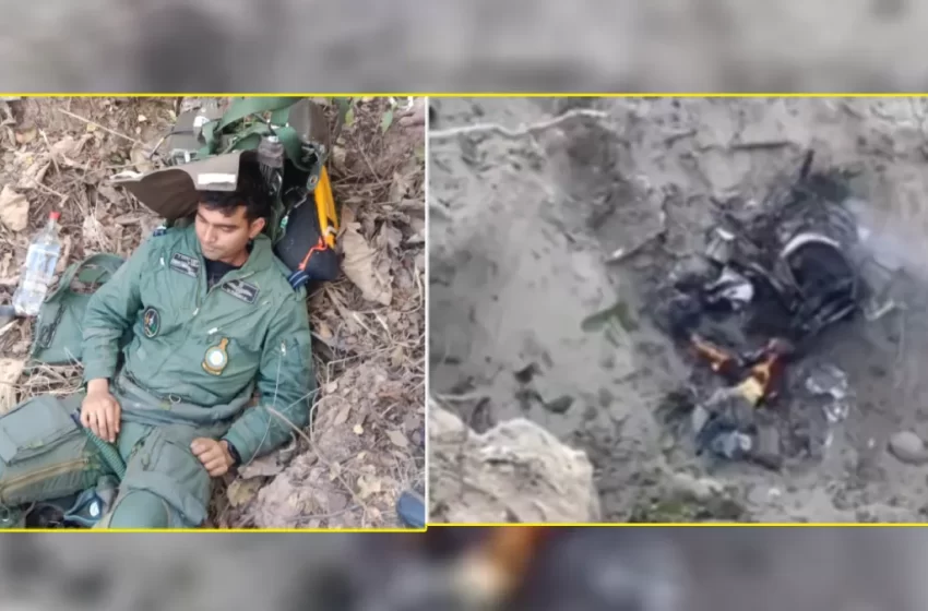 पंचकूला में वायुसेना का जगुआर फाइटर जेट क्रैश, पायलट ने पैराशूट की मदद से बचाई जान
