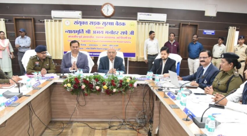  वर्ष 2026 को लक्ष्य बनाकर ‘जीरो विजन’ के तहत सड़क सुरक्षा पर जोर- न्यायमूर्ति श्री सप्रे