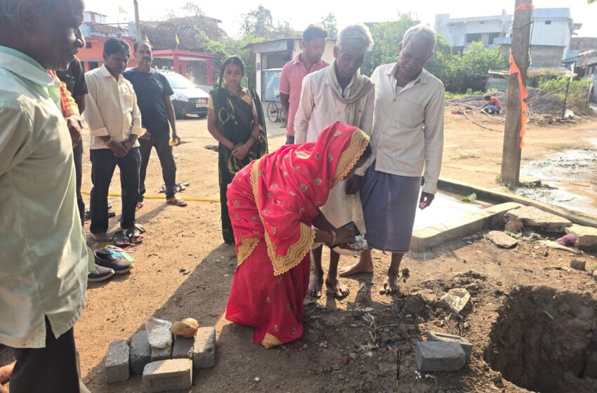 ग्राम किकिरमेटा शुक्लाडीह में विकास कार्यों का हुआ शंखनाद: सभापति खेमलाल देशलहरे ने किया भूमि पूजन