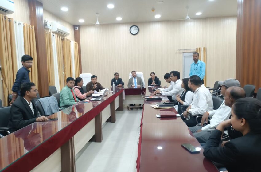  18 जुलाई 2026 को आयोजित होने वाली स्पेशल लोक अदालत की तैयारियों को लेकर महत्वपूर्ण बैठक संपन्‍न