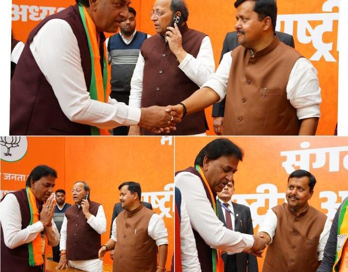  पूर्व राज्यमंत्री पूनम चंद्राकर ने भाजपा के नवनियुक्त राष्ट्रीय अध्यक्ष नितिन नबीन से दिल्ली में की शिष्टाचार भेंट, पुष्पगुच्छ भेंट कर दी बधाई