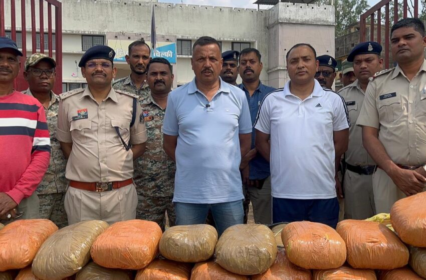  कबीरधाम पुलिस की स्ट्राइक: 5 करोड़ का गांजा बरामद, कंटेनर के ‘गुप्त चैंबर’ से खुला तस्करी का बड़ा राज